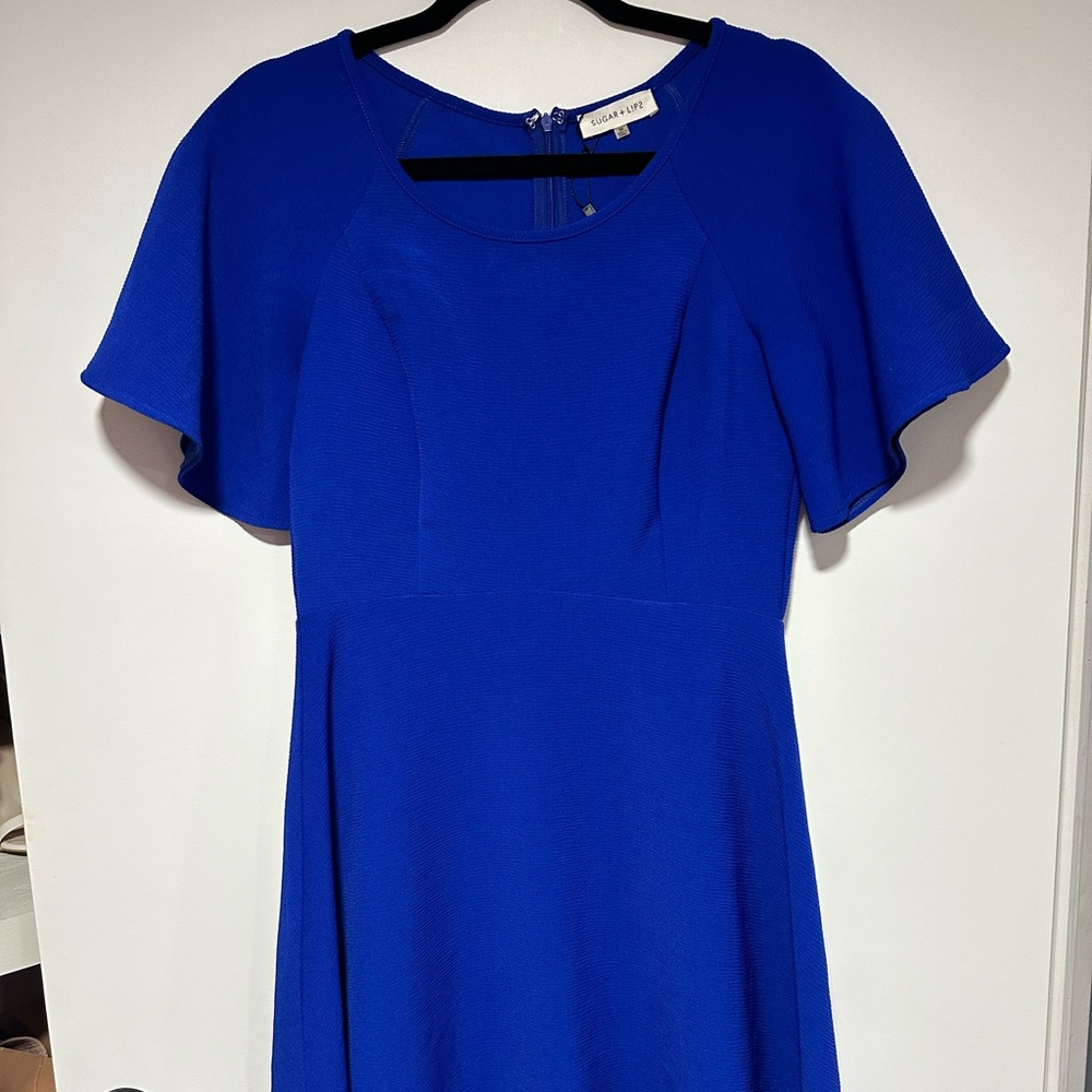 Blue dress